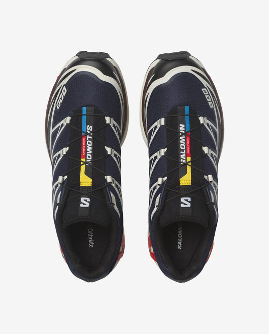Salomon XT-6 Maritime Blue/Black/Fiery Red