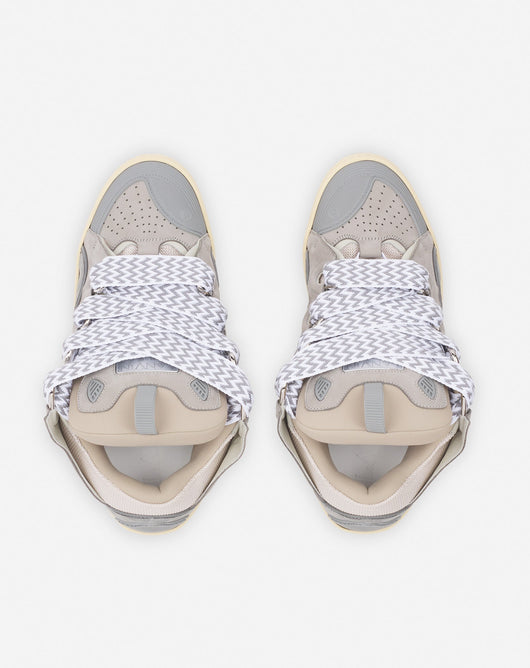 LANVIN LEATHER CURB GRIS