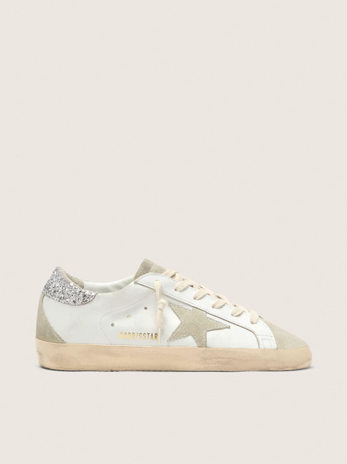 Super-Star pailletée dorées / Gris