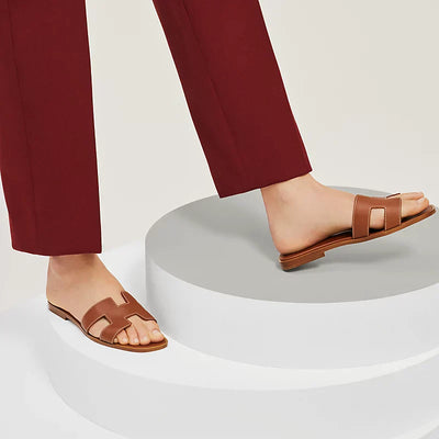 Hermes - Claquettes Gold