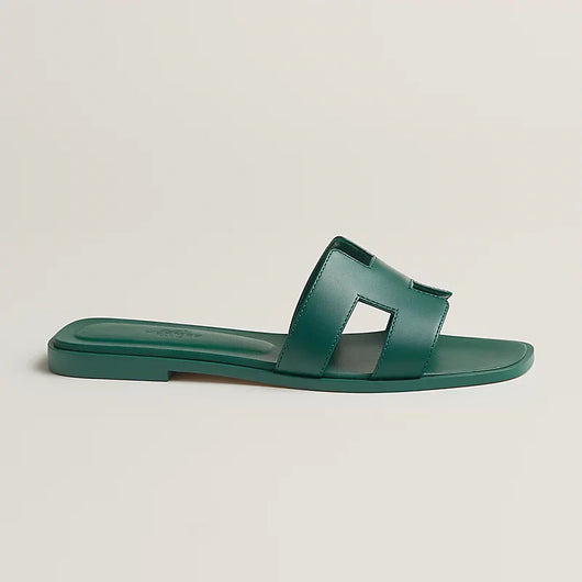 Hermes - Claquettes Vert viride