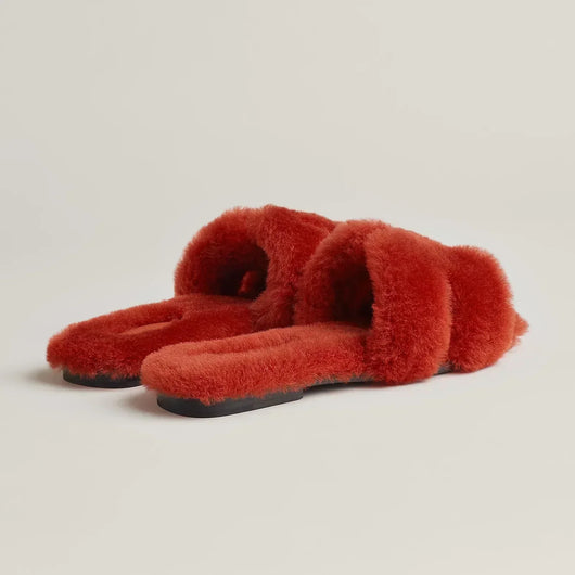 Sandales Oran - Rouge Turin
