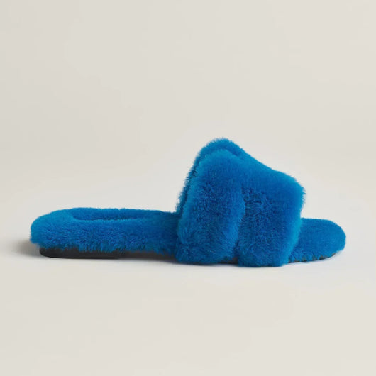 Sandales Oran - Bleu océan