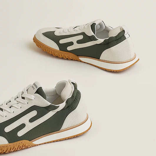 Hermes Jet Vert Forêt / Blanc