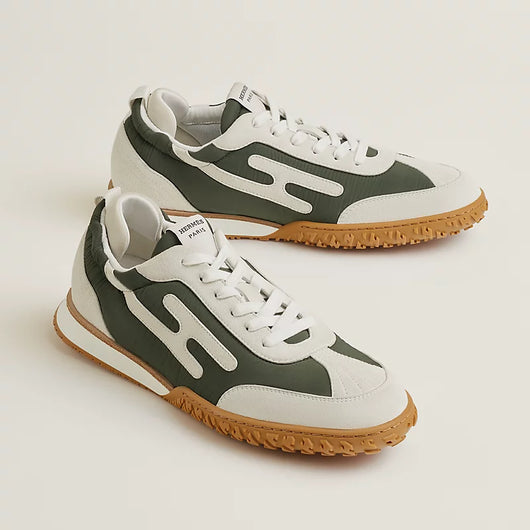 Hermes Jet Vert Forêt / Blanc