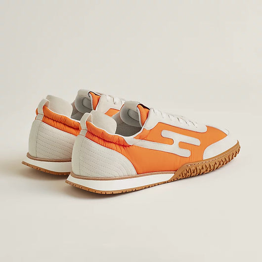 Hermes Jet Orange Flamme / Blanc